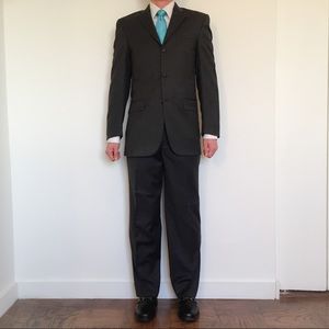 Gray Burberry Suit from Barney's New York